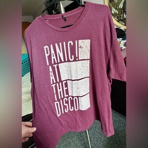 Purple Panic! At The Disco T-Shirt XL